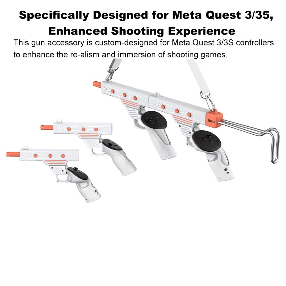 Cochanvie VR PC Gunstock Compatible with Meta Quest 3 and 3S - Enhance DEMO