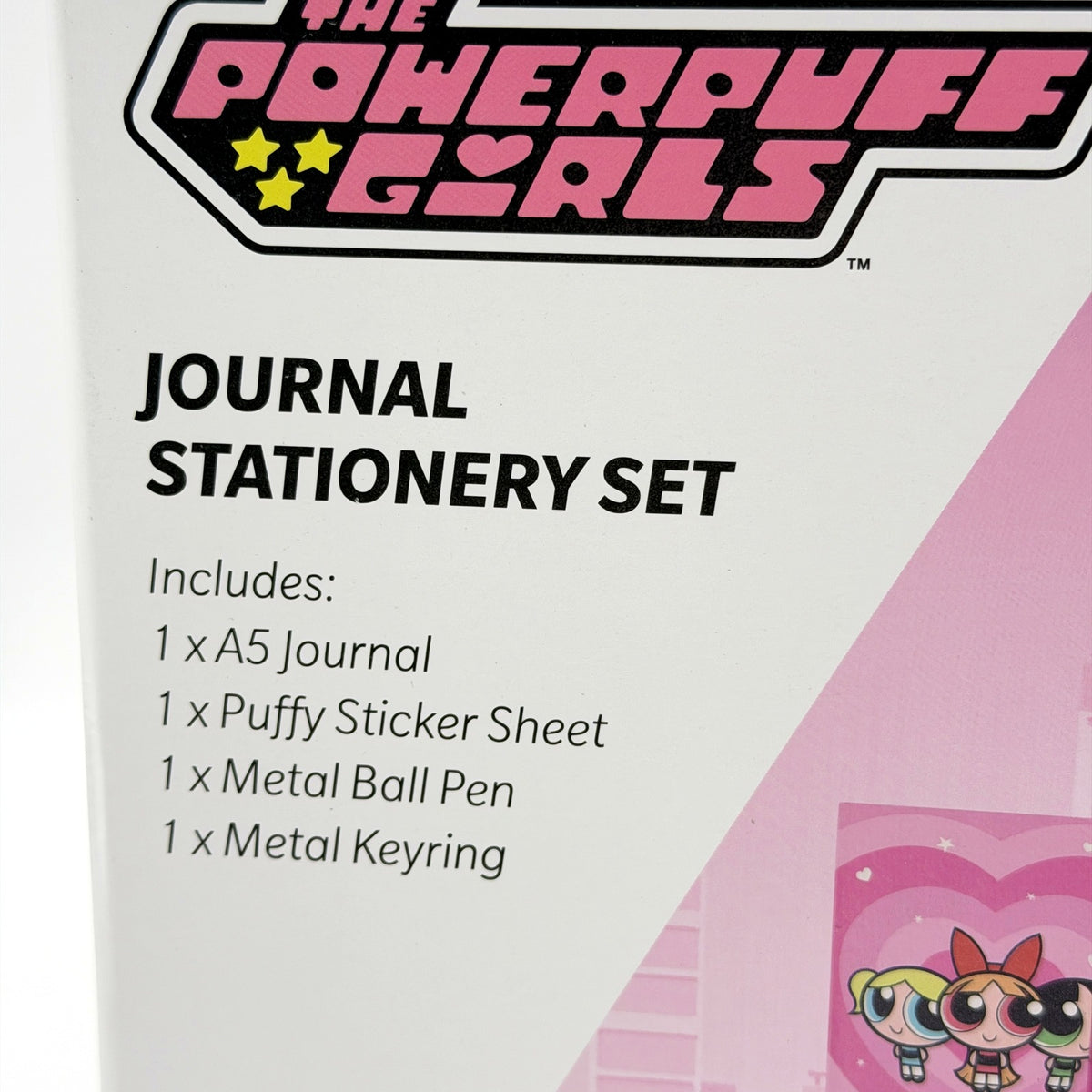 The Powerpuff Girls Colorful Journal Stationery Set Inc Keyring & Notebook NEW