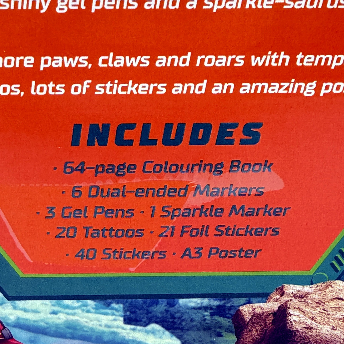 Hinkler Paw Patrol Dino Movie Colouring & Activity Kit for Kids Ages 6+ NEW
