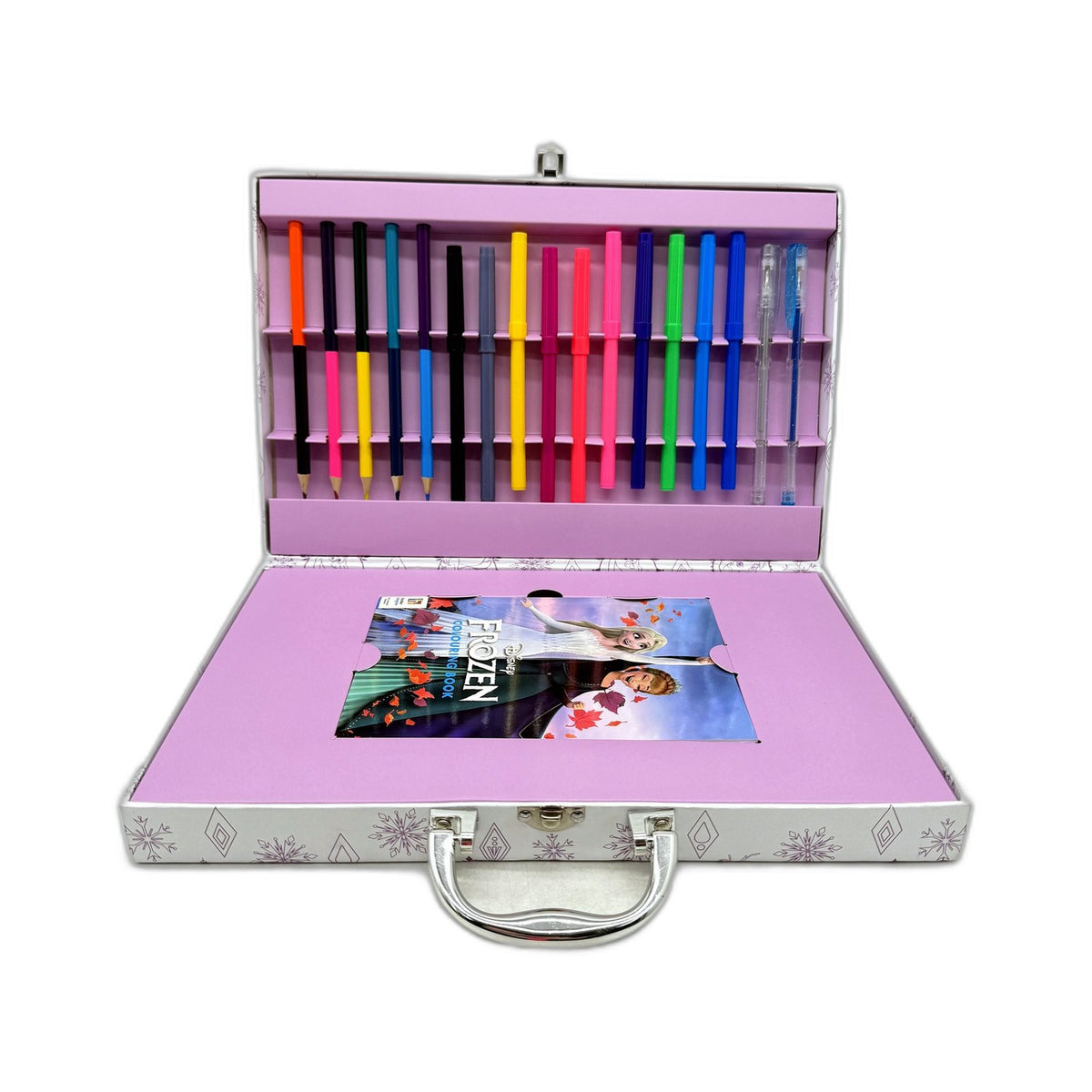 Disney Frozen Colouring Set Marker & Pad Art Supplies Activity Kit Ages 6+ NEW