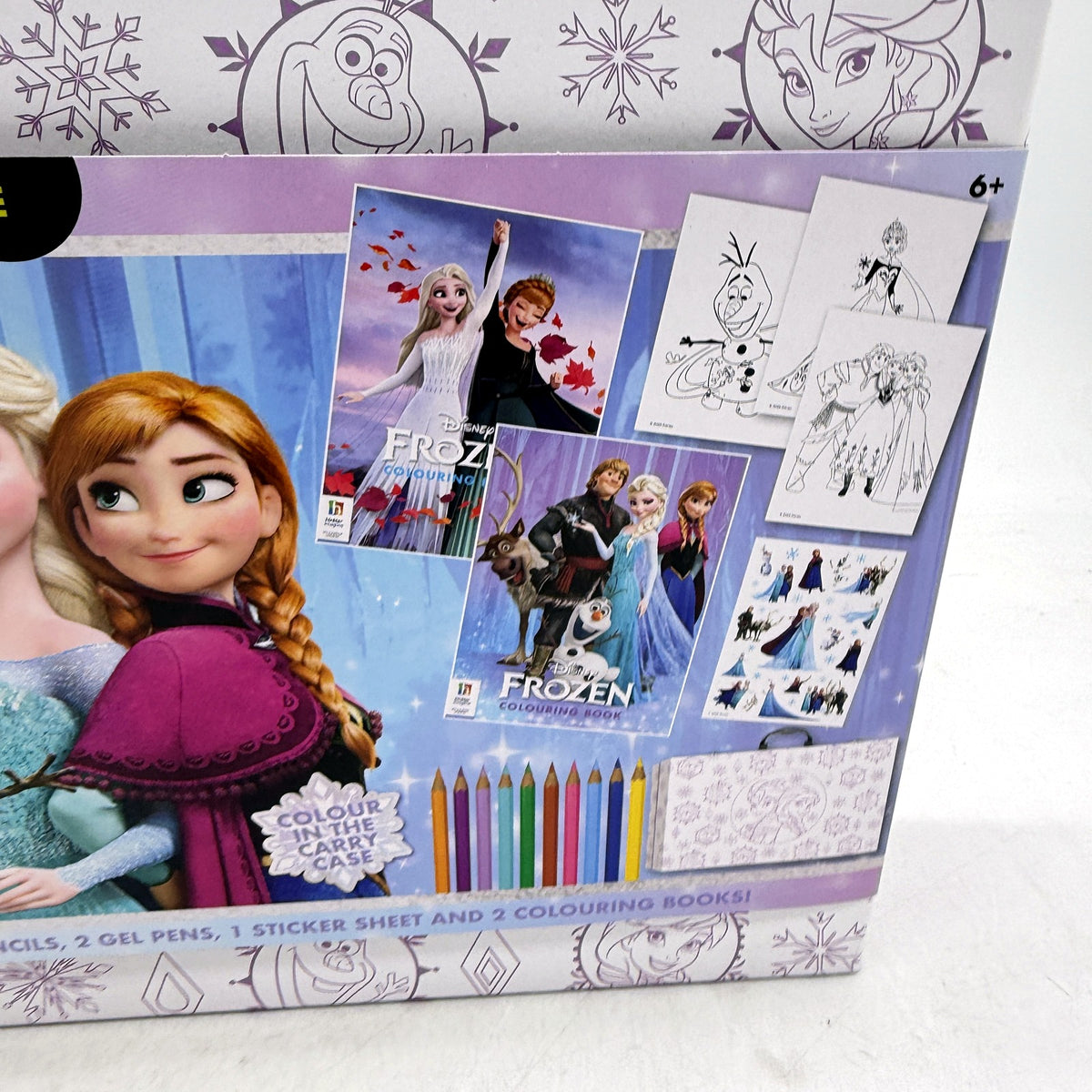 Disney Frozen Colouring Set Marker & Pad Art Supplies Activity Kit Ages 6+ NEW