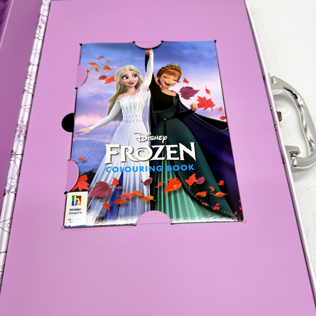 Disney Frozen Colouring Set Marker & Pad Art Supplies Activity Kit Ages 6+ NEW