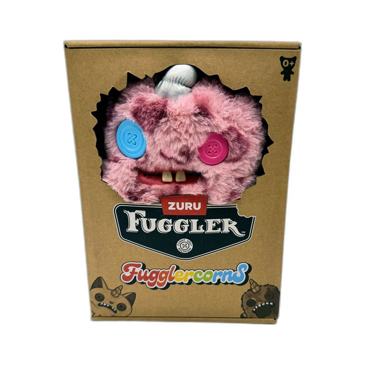 Zuru Fuggler Fugglercorns Cute Fuzzy Monster Collectable Stuffed Animals NEW