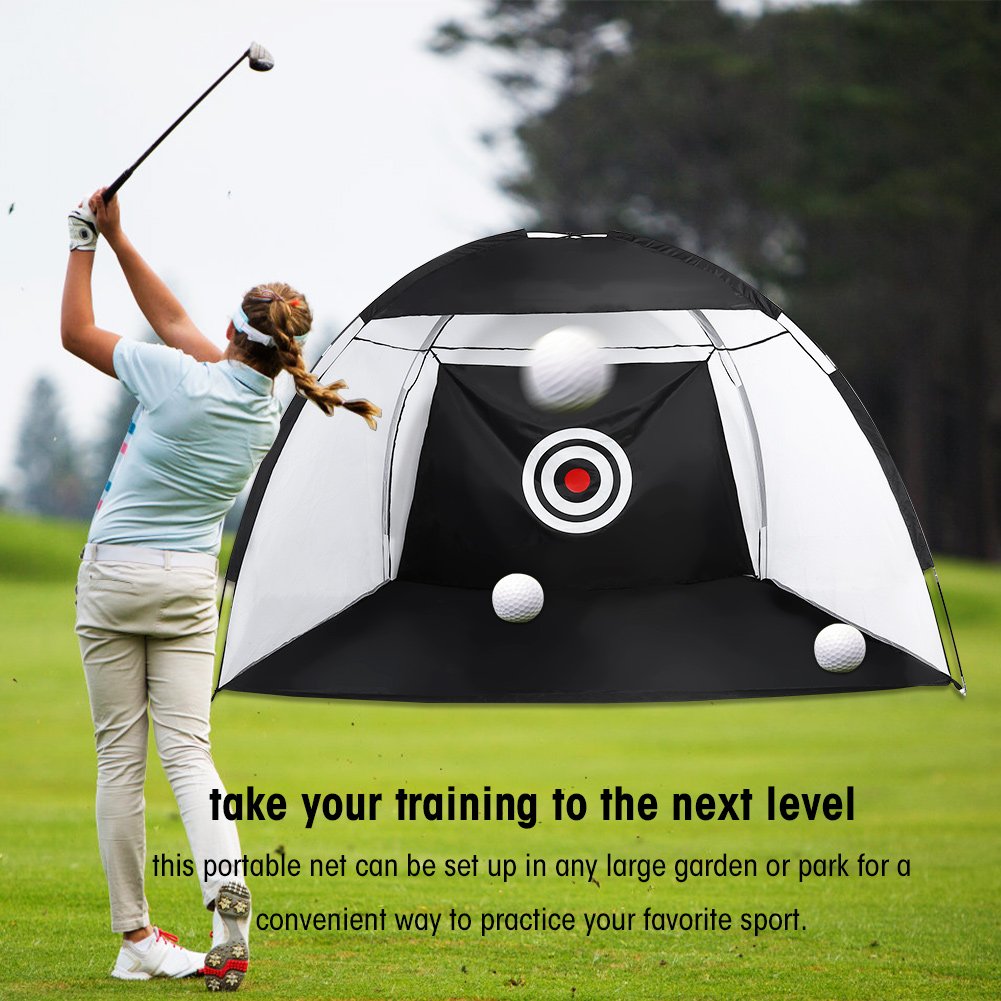 Cerlingwee Golf Net Systems Practice Net Hitting Training Aid Polyester NEW