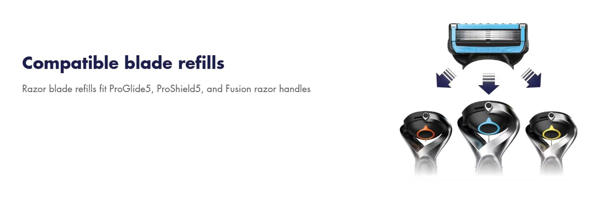 Gillette Fusion ProShield Sensitive Power Razor Cartridges, 8 Count - NEW