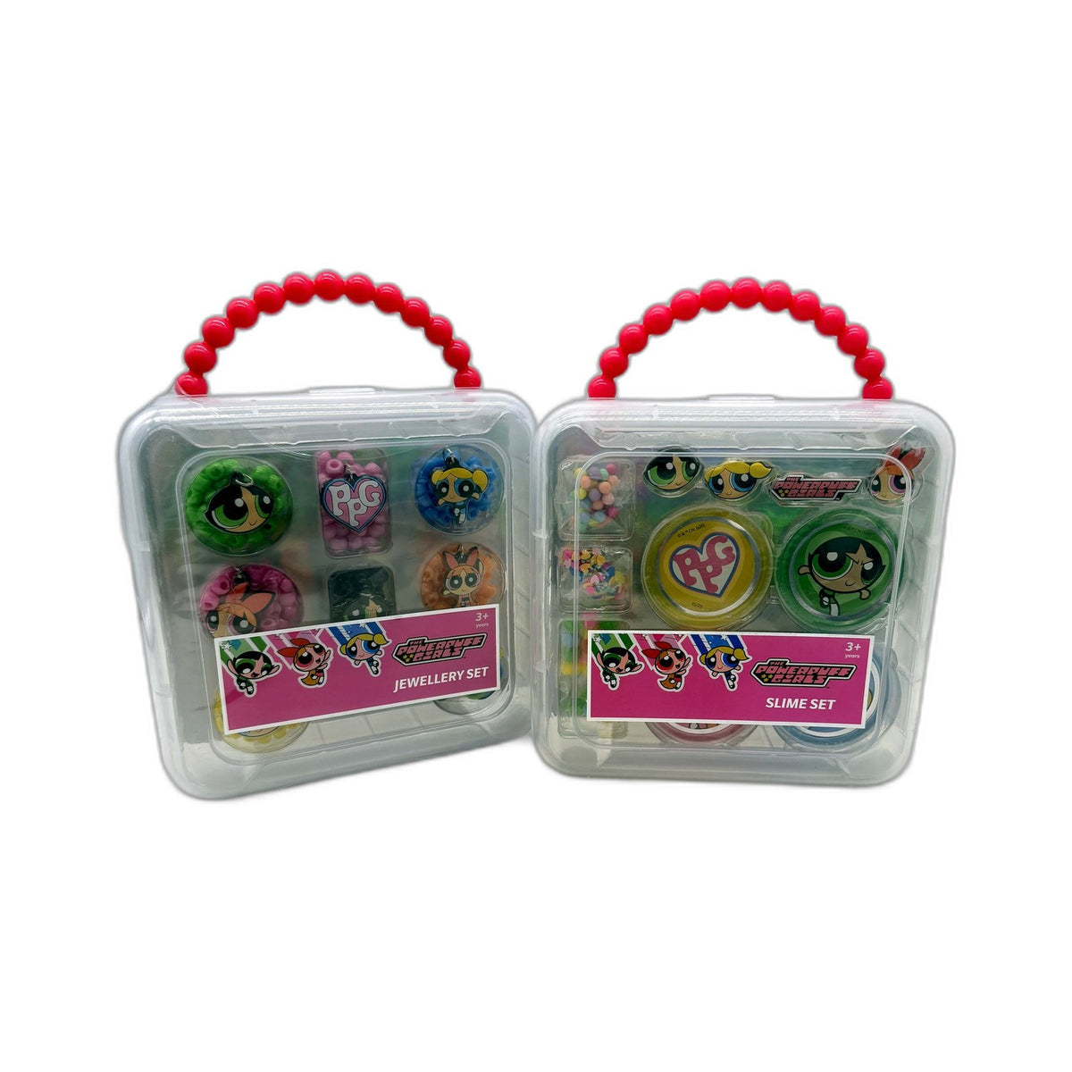 The Powerpuff Girls Slime & Jewellery Set Fun Sensory Toys Ages 3+ NEW