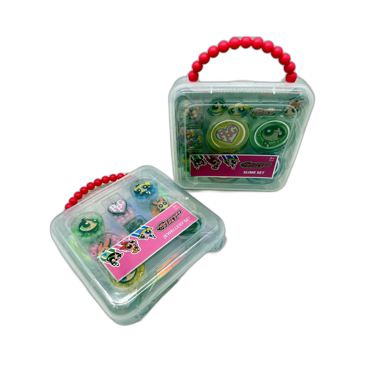The Powerpuff Girls Slime & Jewellery Set Fun Sensory Toys Ages 3+ NEW