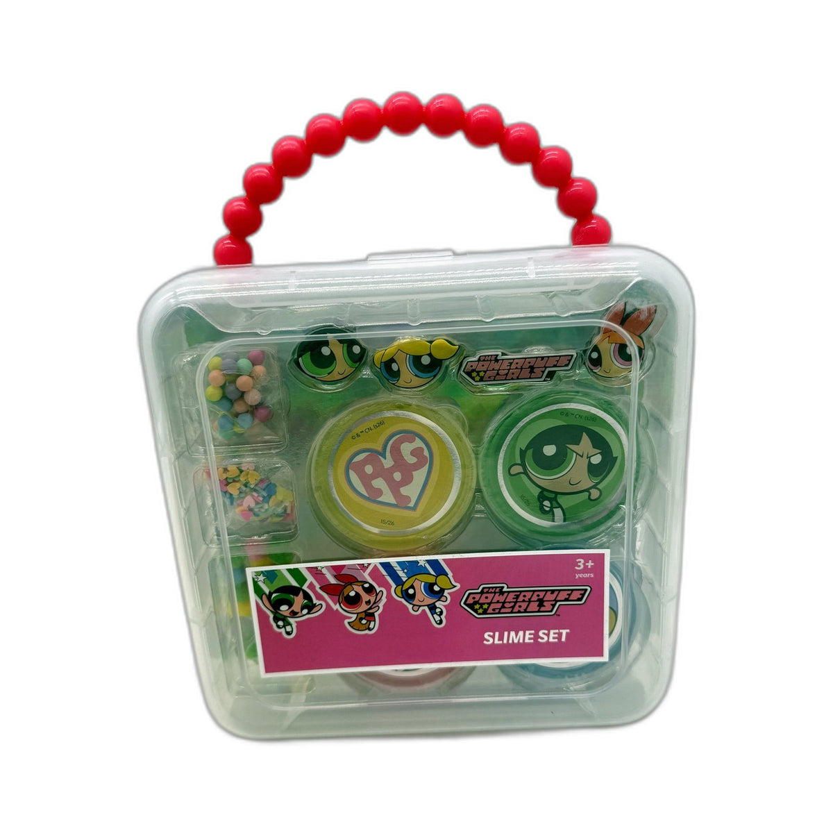 The Powerpuff Girls Slime & Jewellery Set Fun Sensory Toys Ages 3+ NEW