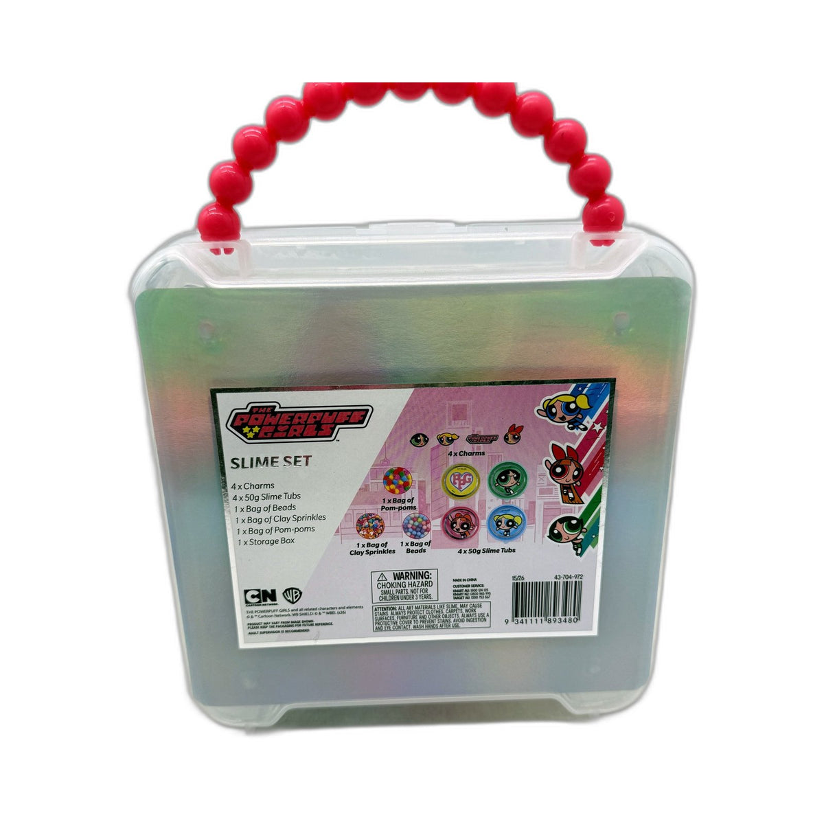 The Powerpuff Girls Slime & Jewellery Set Fun Sensory Toys Ages 3+ NEW