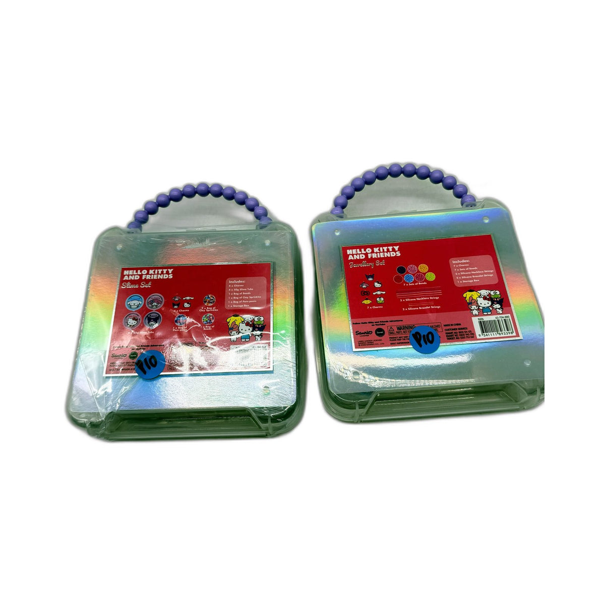 Hello Kitty and Friends Slime & Jewellery Set, 2 Pack Multi-Color Ages 3 + NEW