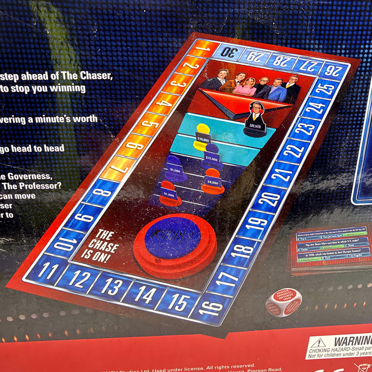 The Chase Australia Family Trivia Board Game for 3-6 Players Ages 10+ NEW