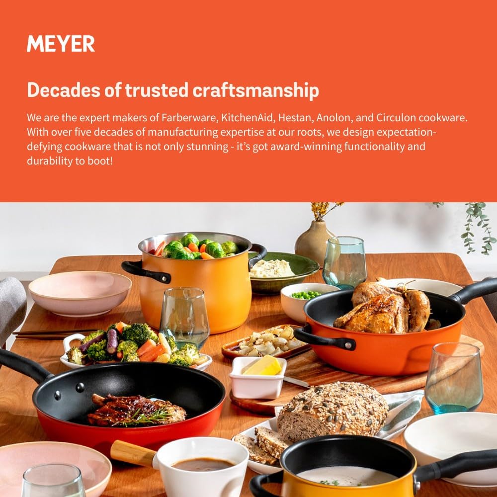 Meyer Pre-Seasoned Frying Pans Cast Iron Tawa Flat Pan for Roti, Dosa, DEMO