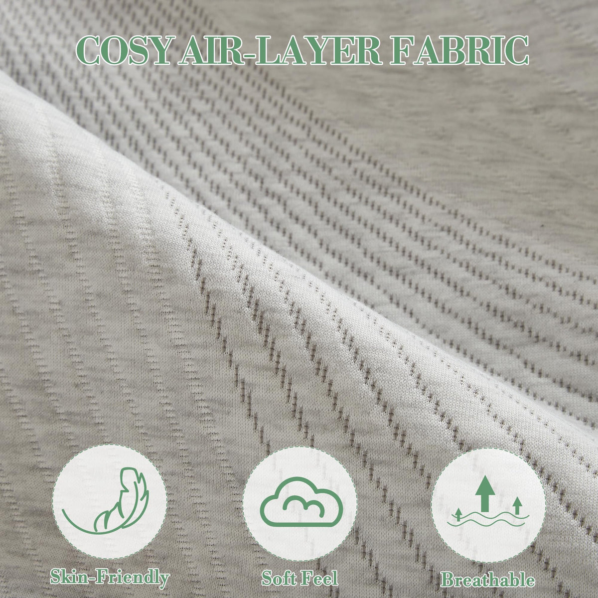 Garvee Electric Mattress Pad King Size Dual Control Breathable Heater Light NEW