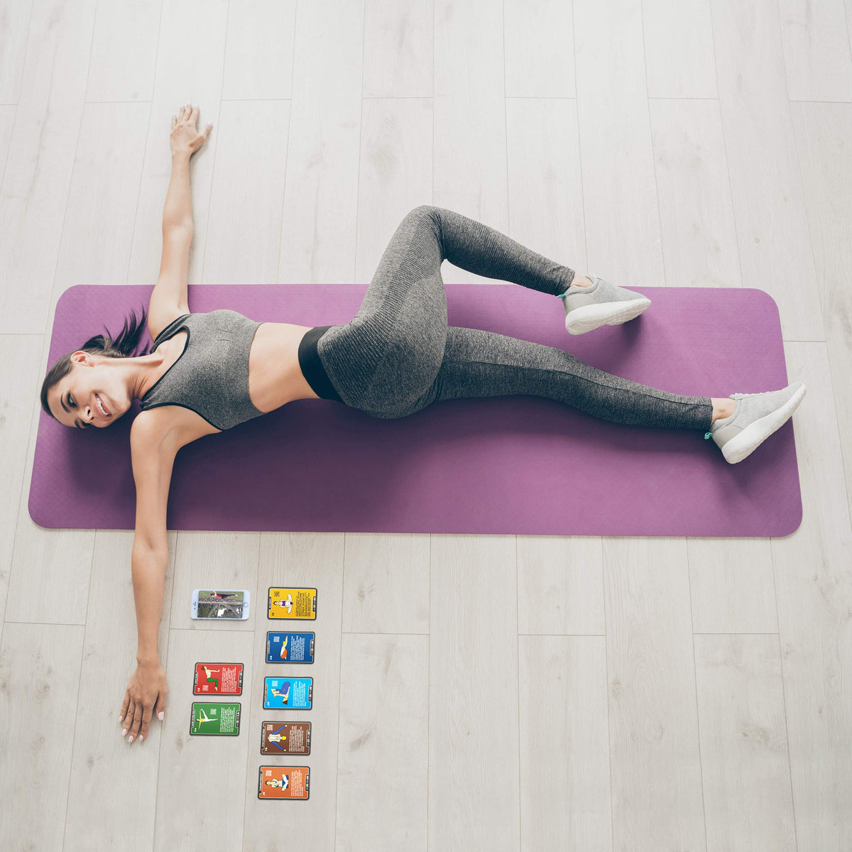 Stack 52 Yoga Exercise Card Mega Pack - 107 Deck Fitness Training Cards NEW