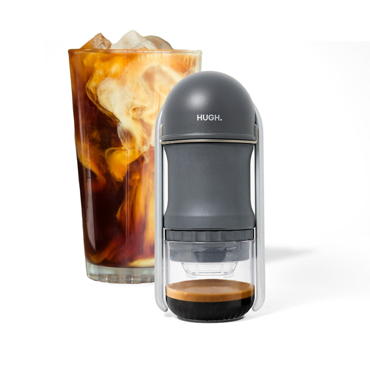 LEVERPRESSO Manual Espresso Maker 9 Bar Double Shot Portable Lever Black NEW
