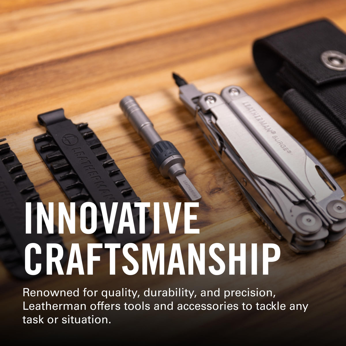 Leatherman Bit Driver Extender Accessory Stainless Steel Silver One Size NEW