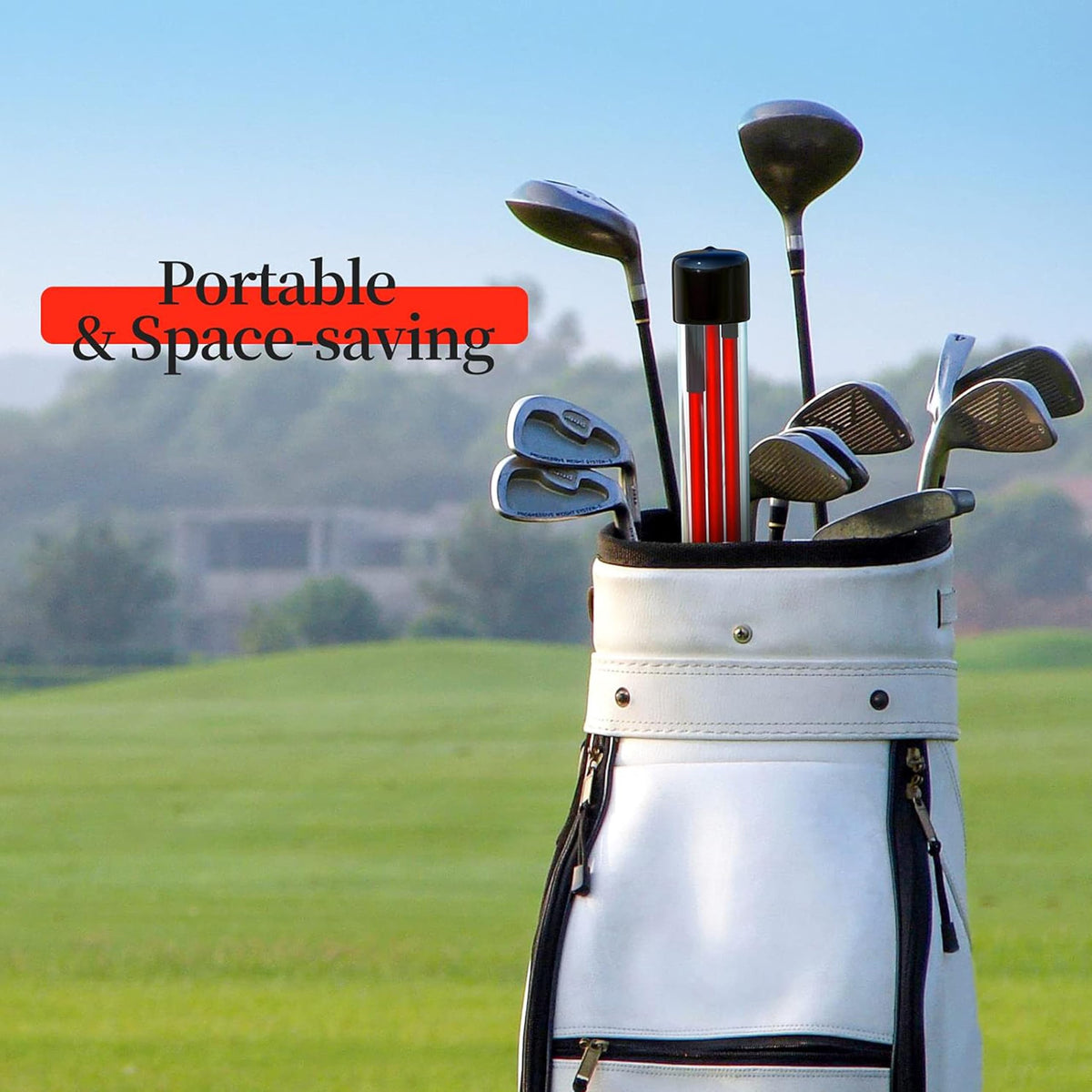 XHHTEC Collapsible Sports Golf Alignment Sticks 3 Pack 40 Inch Training NEW