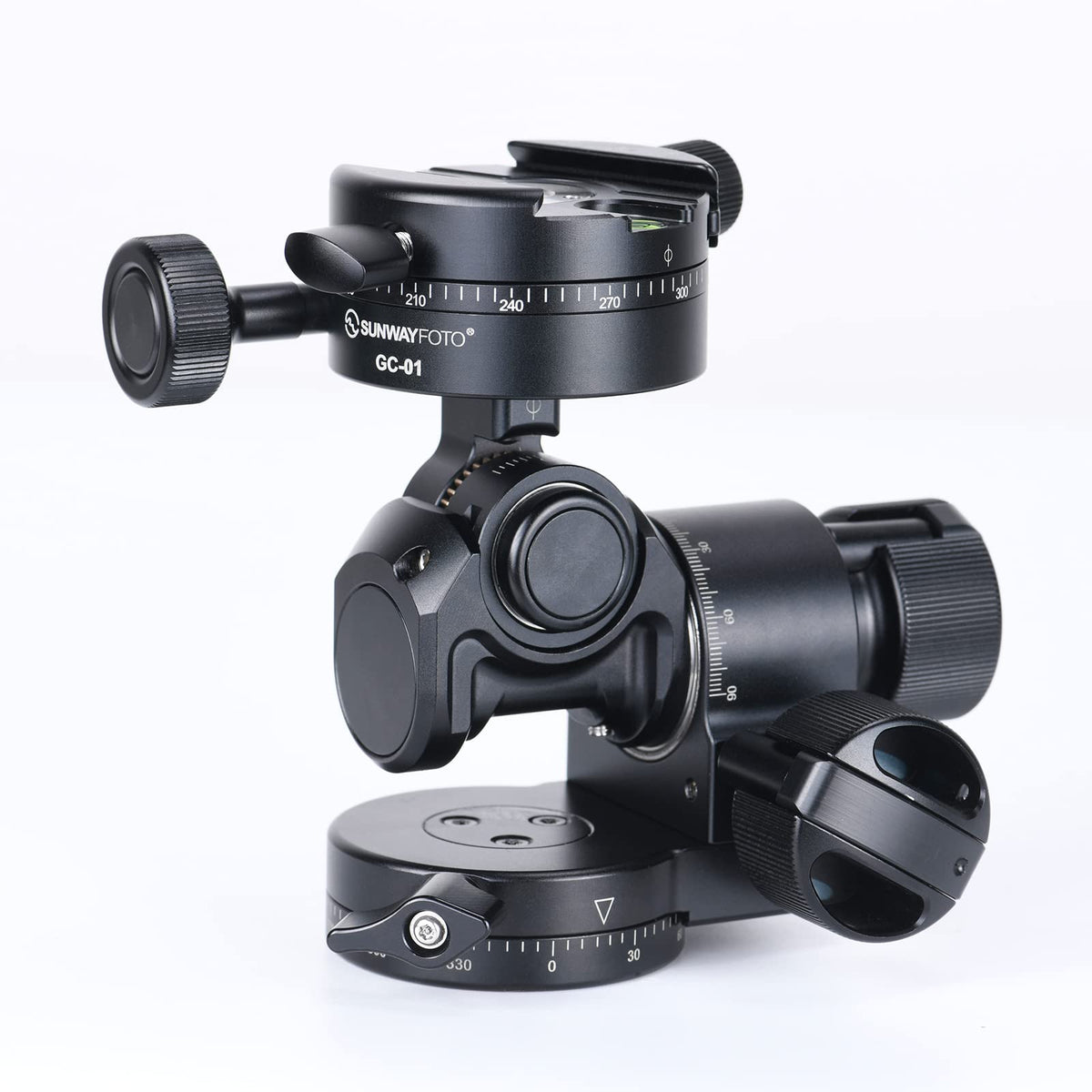 Sunwayfoto Geared Head Tripod with 3D Independent Adjustment in Black NEW