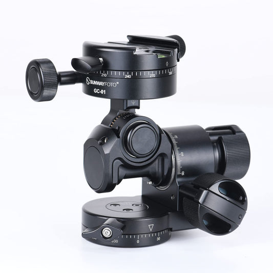 Sunwayfoto Geared Head Tripod with 3D Independent Adjustment in Black NEW