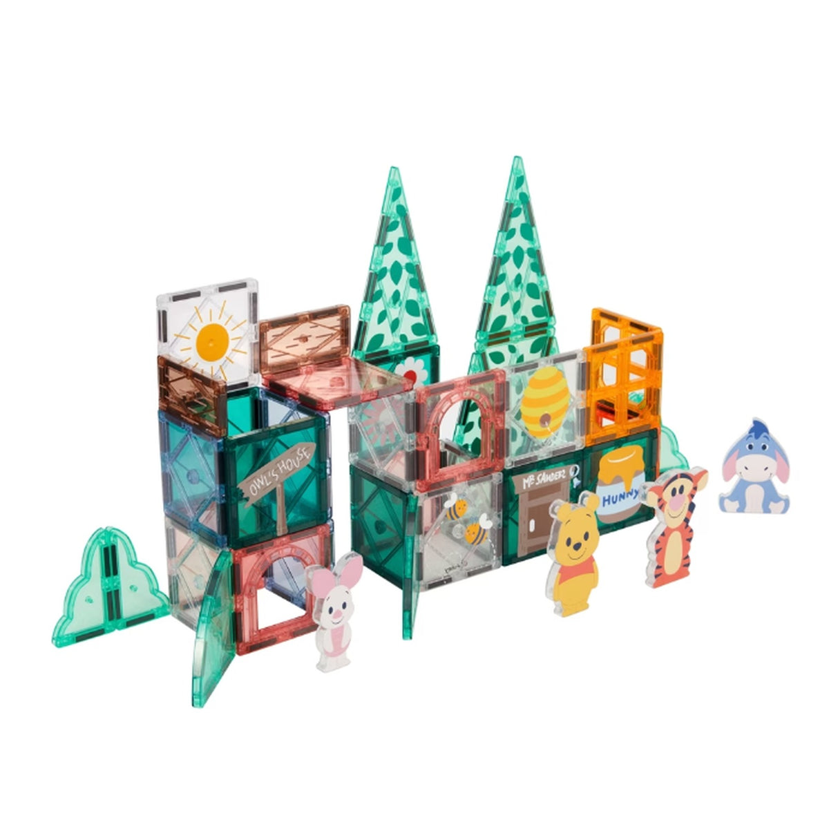 Disney Winnie the Pooh Magnetic Playset 64 Piece Ages 4+ Years DEMO