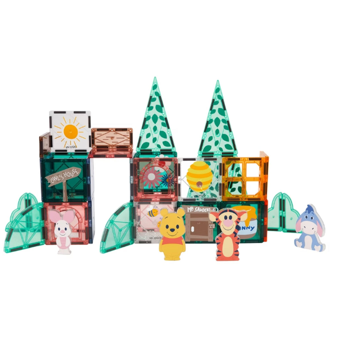 Disney Winnie the Pooh Magnetic Playset 64 Piece Ages 4+ Years DEMO