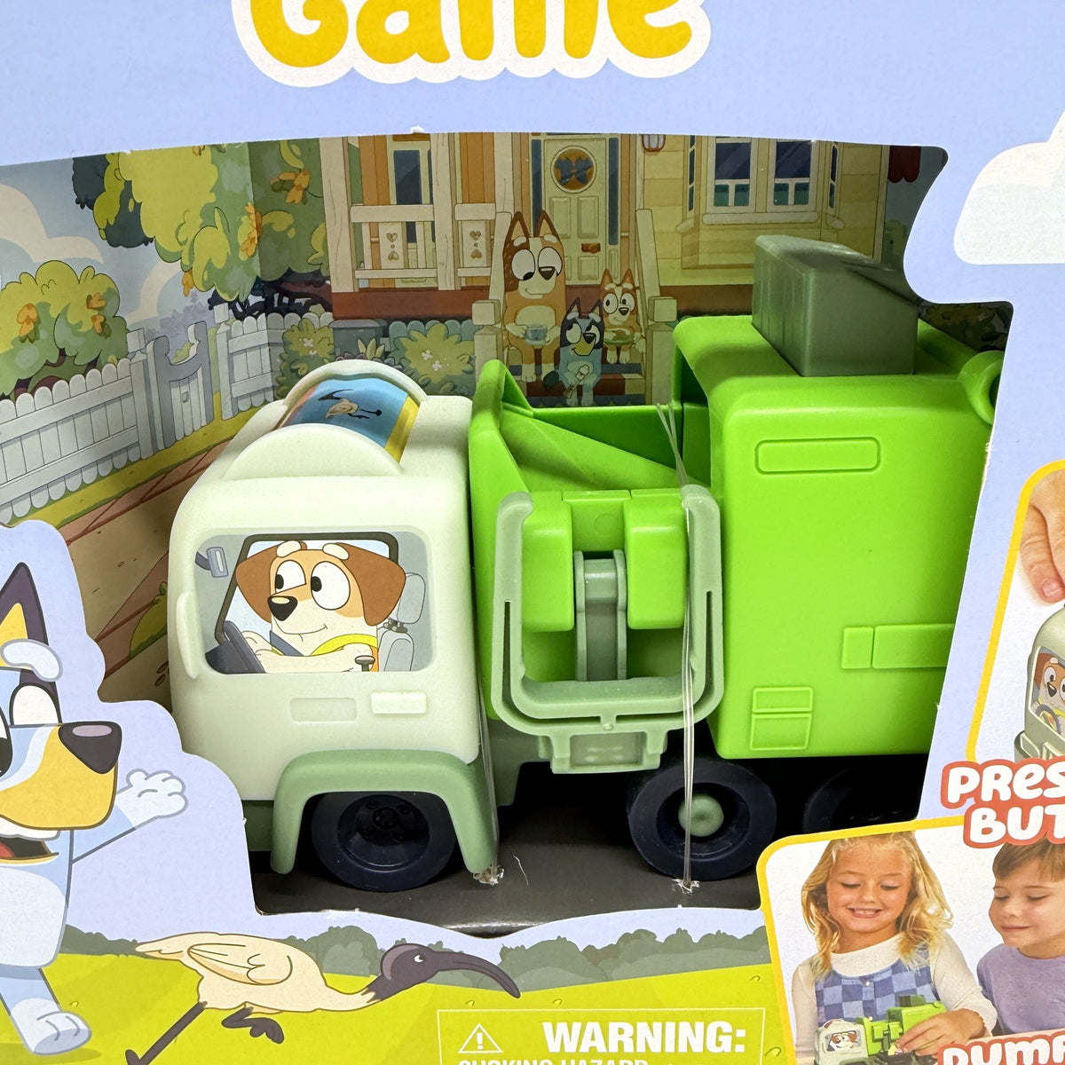 Bluey Garbage Truck Rubbish Run Game for 2-4 Players Ages 4+ NEW