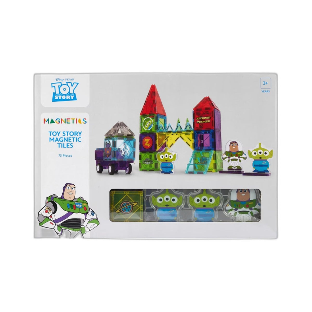 Magnetiics Toy Story Magnetic Building Tiles Disney Pixar Multicolor DEMO