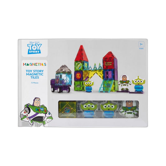 Magnetiics Toy Story Magnetic Building Tiles Disney Pixar Multicolor DEMO