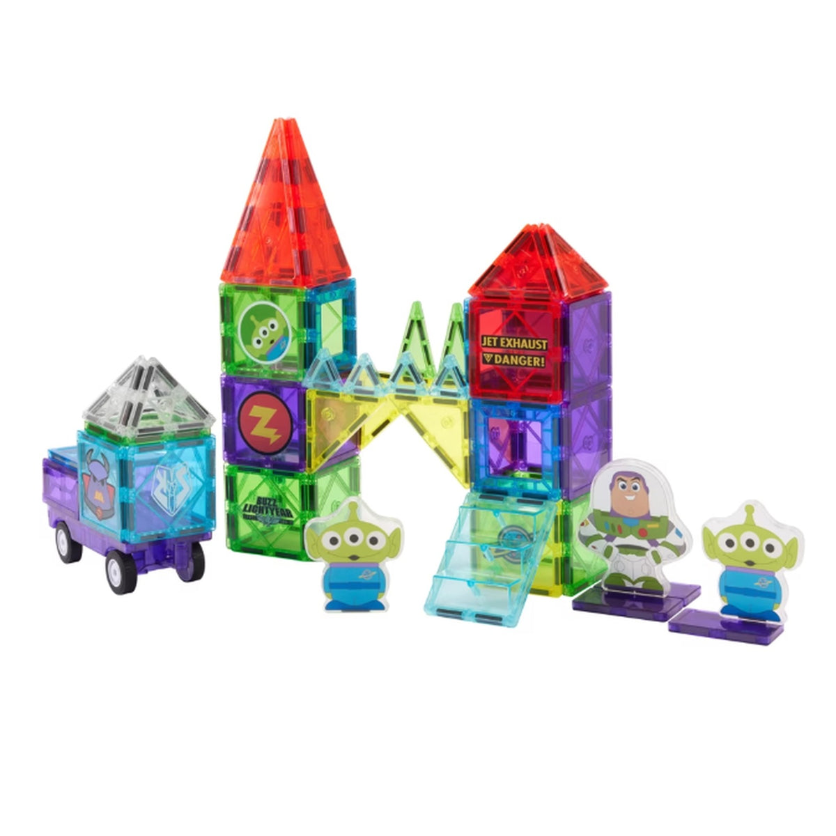 Magnetiics Toy Story Magnetic Building Tiles Disney Pixar Multicolor DEMO