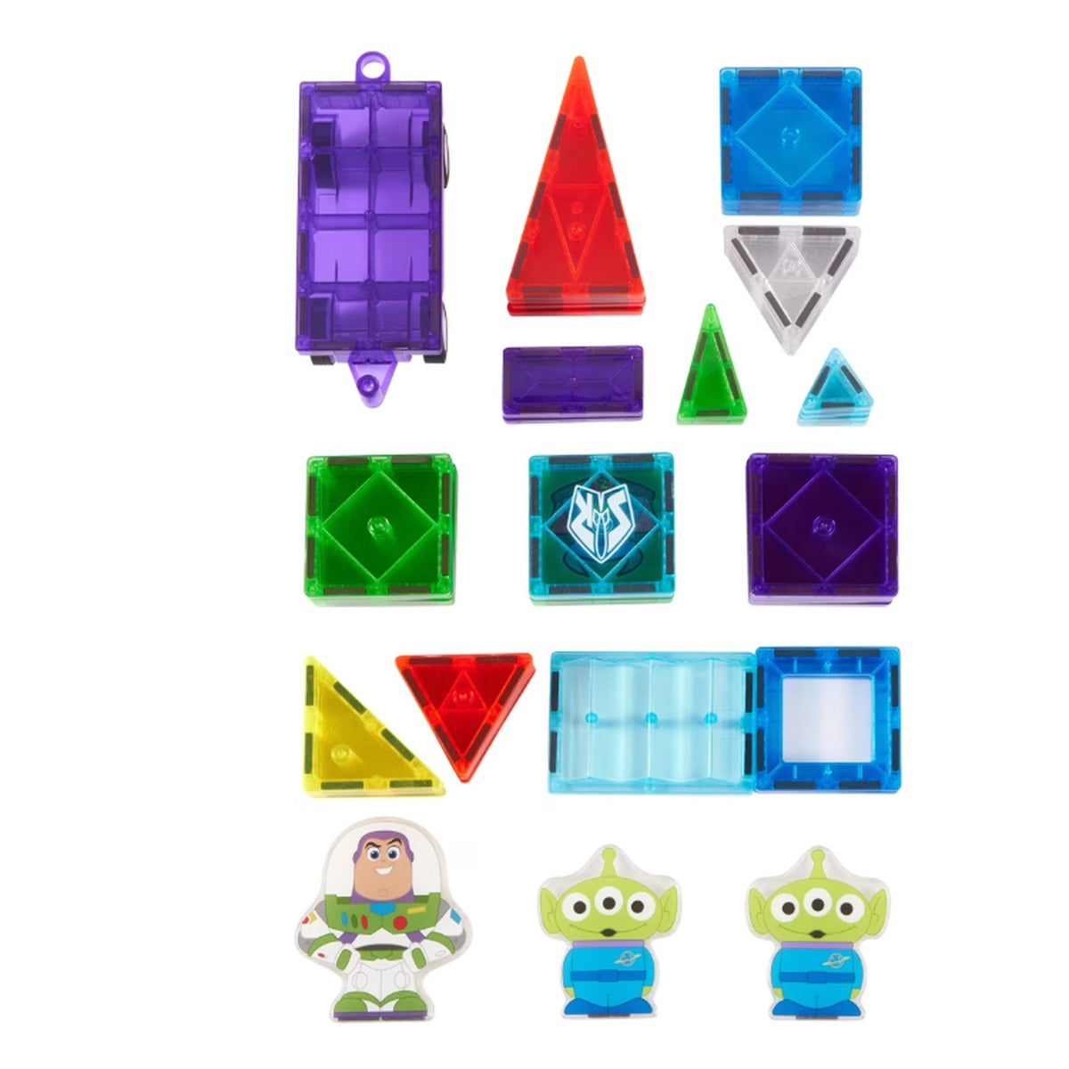 Magnetiics Toy Story Magnetic Building Tiles Disney Pixar Multicolor DEMO