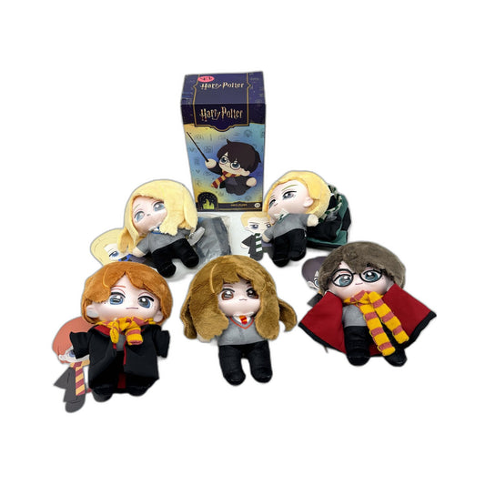 Harry Potter Collectible Assorted Plush Toy Figures & 1 Sealed Blind Box DEMO