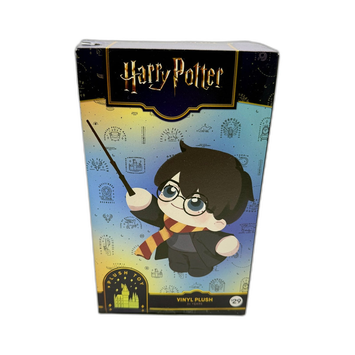Harry Potter Collectible Assorted Plush Toy Figures & 1 Sealed Blind Box DEMO