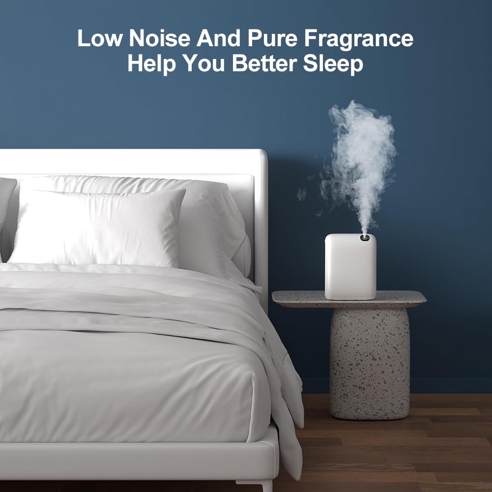 CHAOFLIGHT Waterless Essential Oil Diffuser with Cold-Air Tech 1500 White NEW