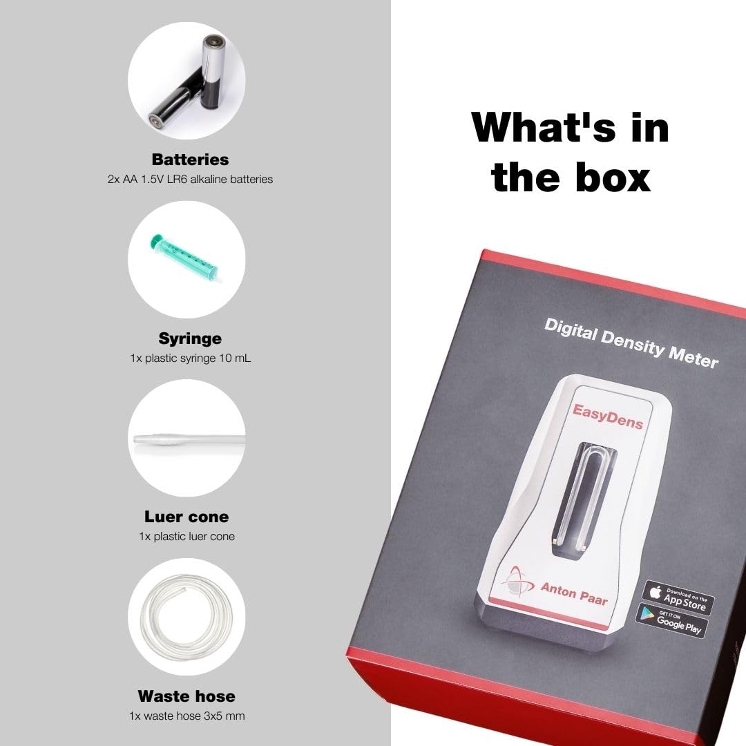 Anton Paar Smart Hydrometer Digital Density Meter Determination Industrial NEW