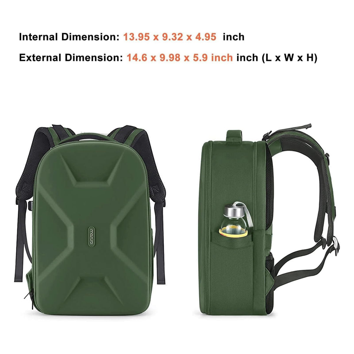 MOSISO Camera Backpack Bag TEAL Photography DSLR SLR Mirrorless 14.6 NEW
