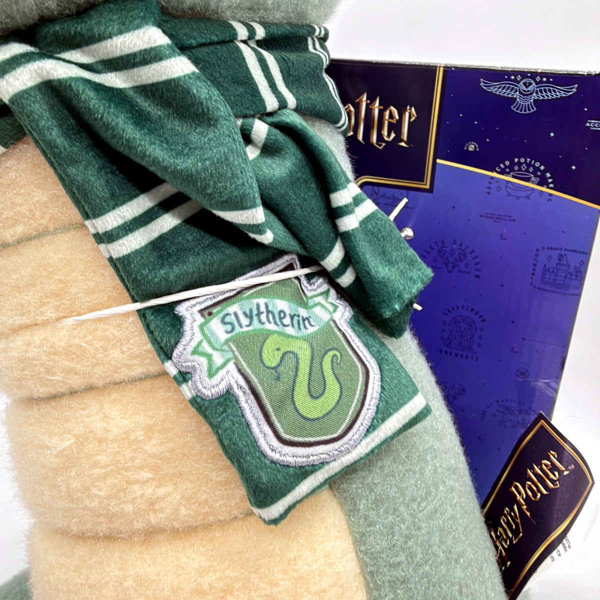 Harry Potter Magical Green Snake Mascot Plush & Blanket for Ages 3 + NEW