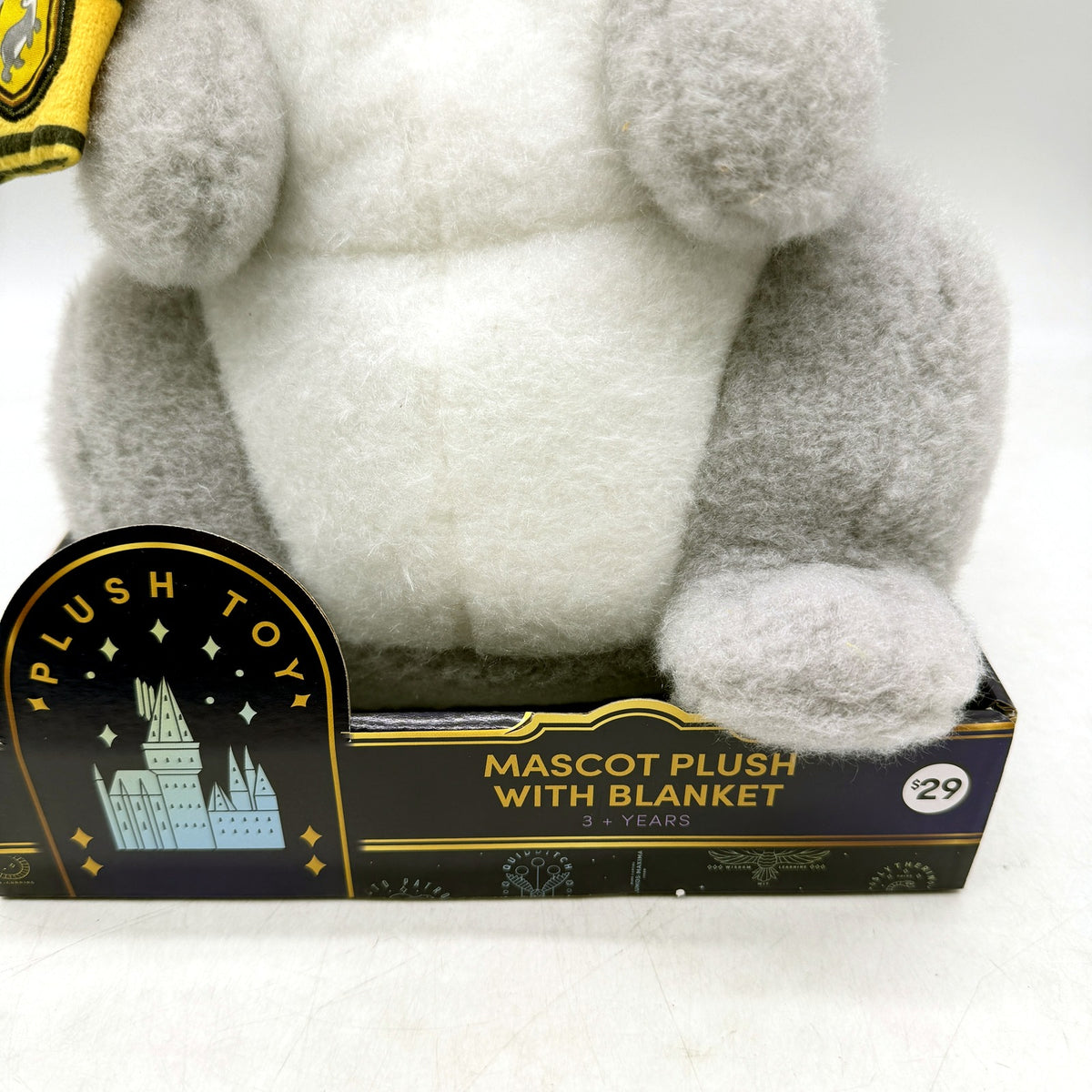 Harry Potter Badger Mascot Plush & Blanket Soft Cuddly Collectible NEW