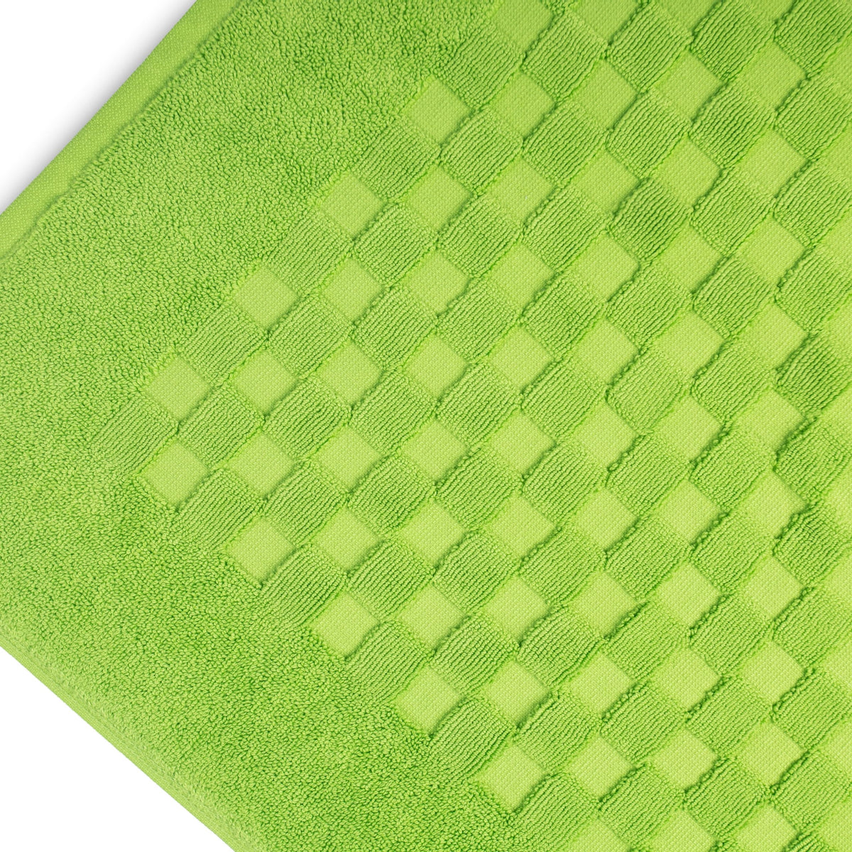 Trends Alley Machine Washable Green Glow Bath Mat Set 50x80cm 2 Piece Towels NEW