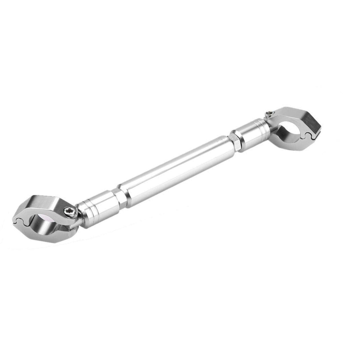 Akozon Motorcycle Handlebar Cross Bar Aluminum Silver Professional NEW