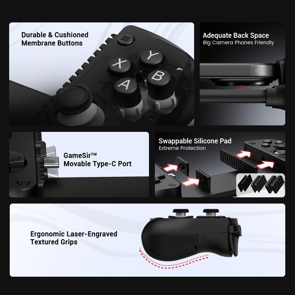 GameSir X5Lite Mobile Game Controller for iPhone & Android NEW
