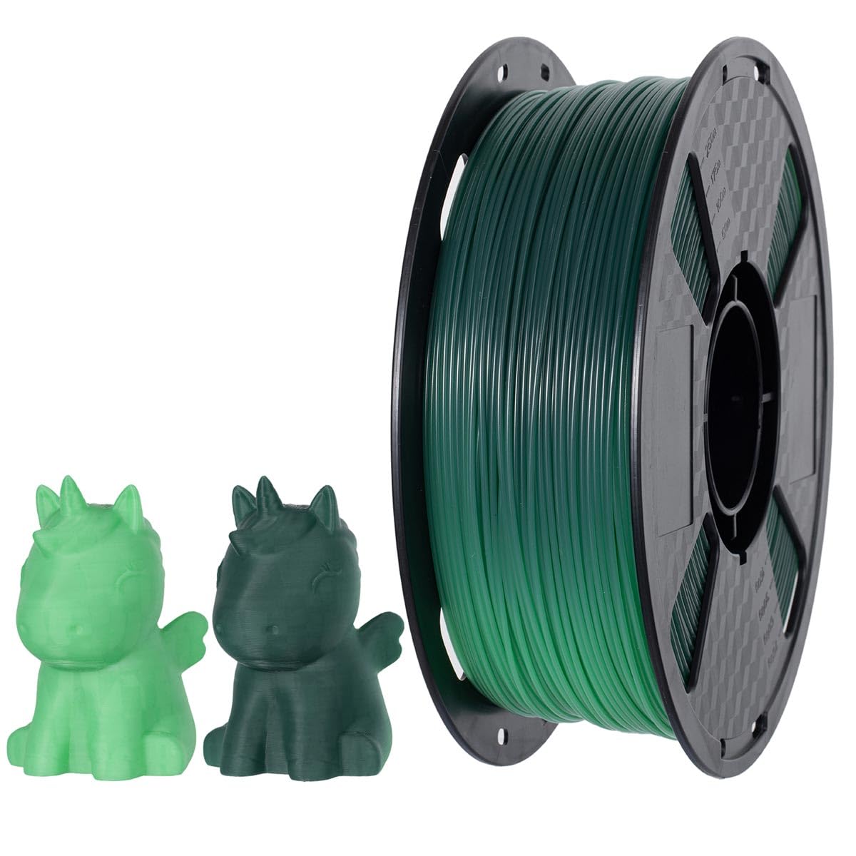 CC3D UV Color Changing PLA Filament 1.75mm Light to Dark Green NEW
