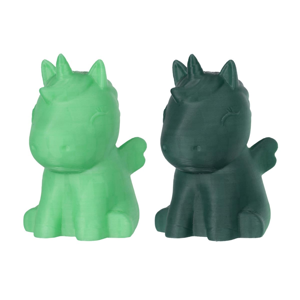 CC3D UV Color Changing PLA Filament 1.75mm Light to Dark Green NEW