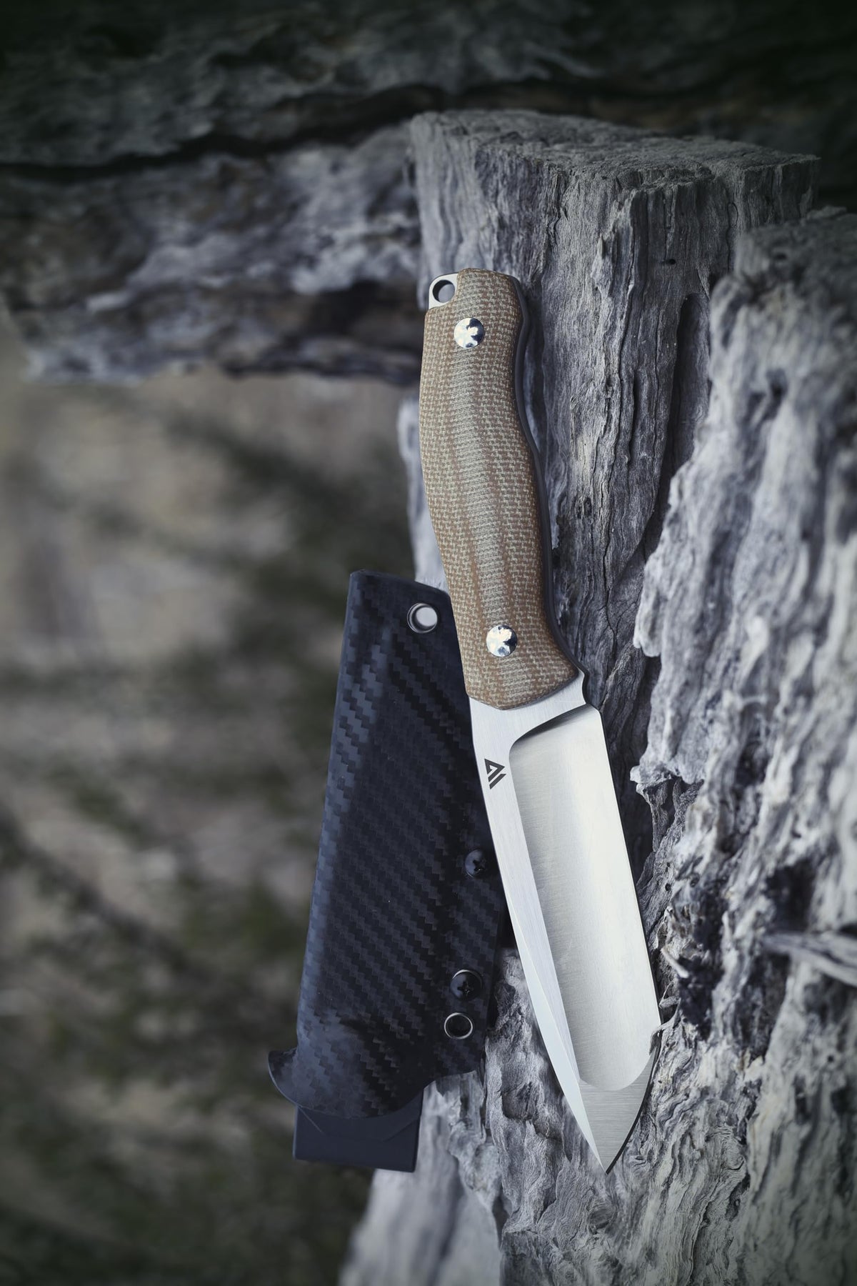 Wilora Crest Knives Drop Point Knife Full Tang Fixed Blade Outdoor NEW
