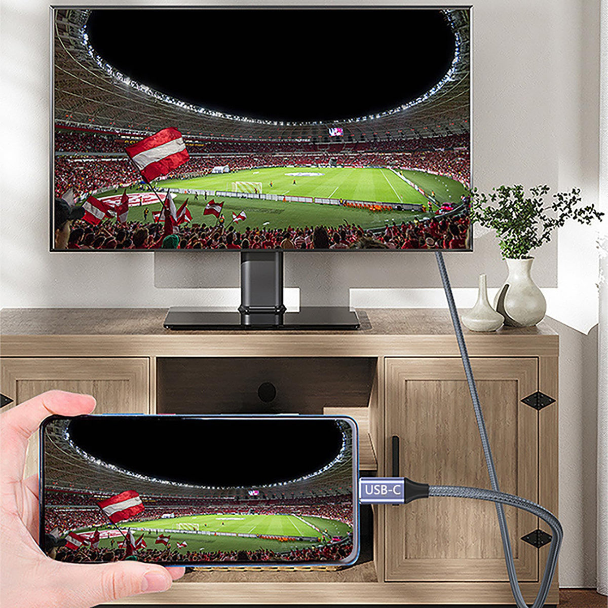 tunghey 8K USB Cables Bi-Directional USB C to DisplayPort Cable - HDR NEW