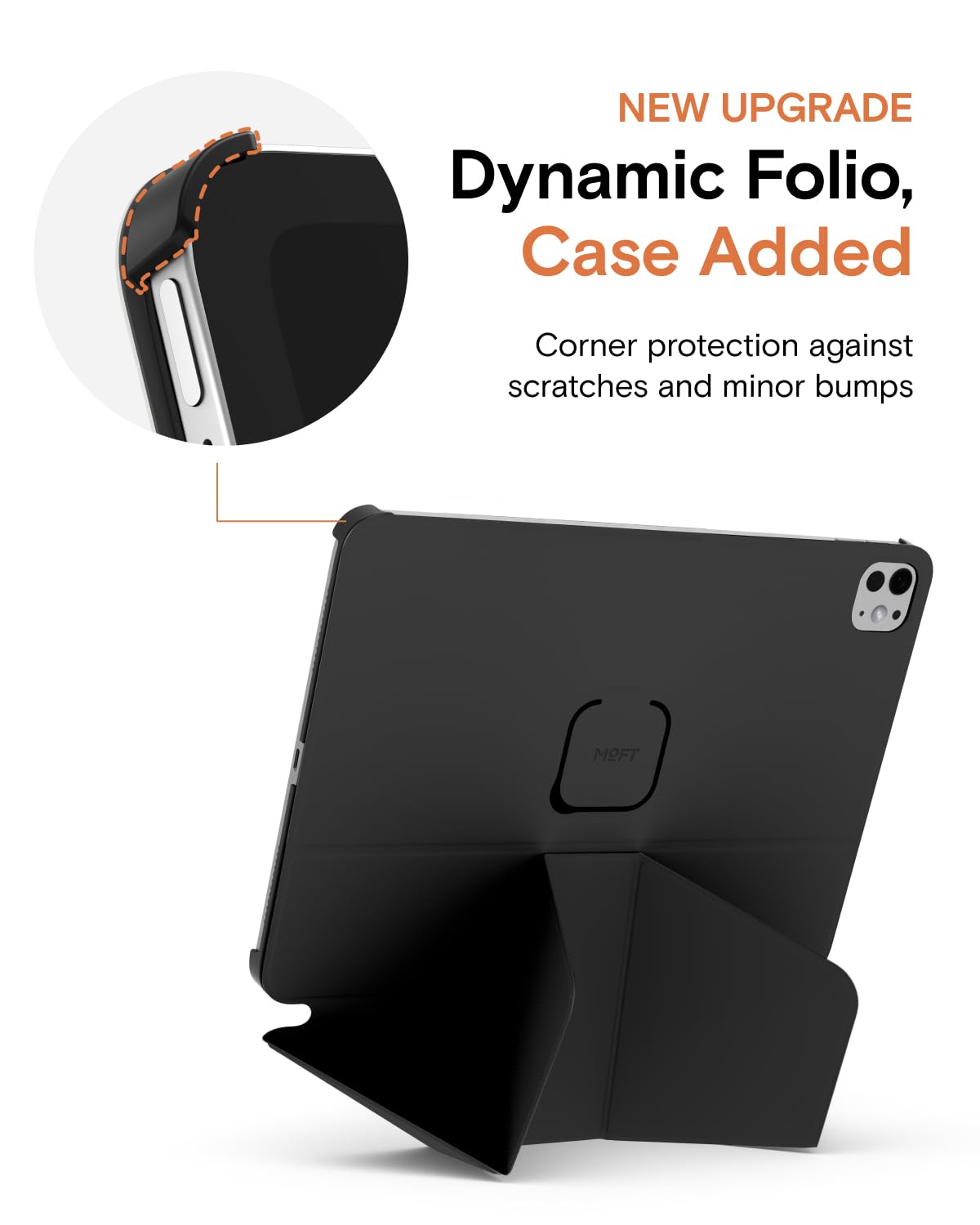 MOFT Dynamic Cases Folio Case for iPad Air 11" - Jet Black DEMO