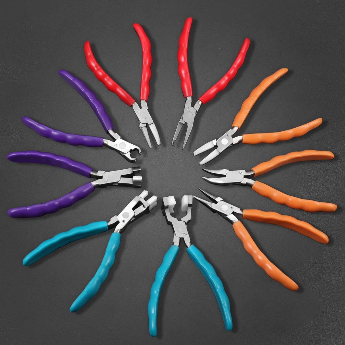 LEONTOOL 6" Chain Nose Stainless Steel Pliers - Eyewear Care Tool NEW