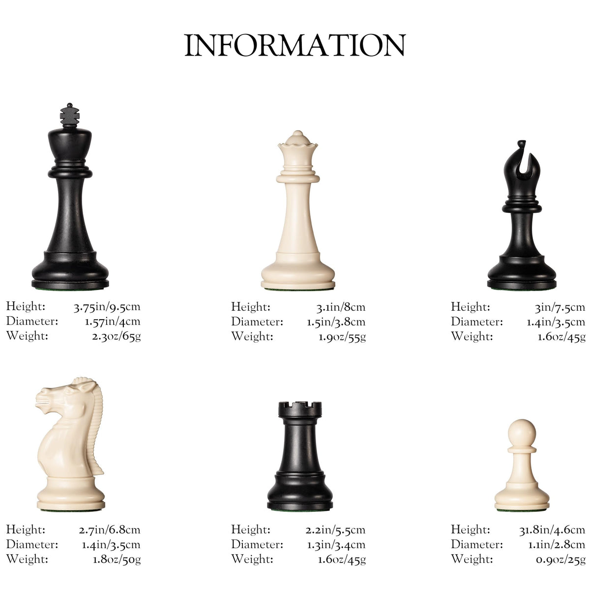 A&A 20 Inch Foldable Chess Set Off-White Silicone Board Tournament Size 20 NEW