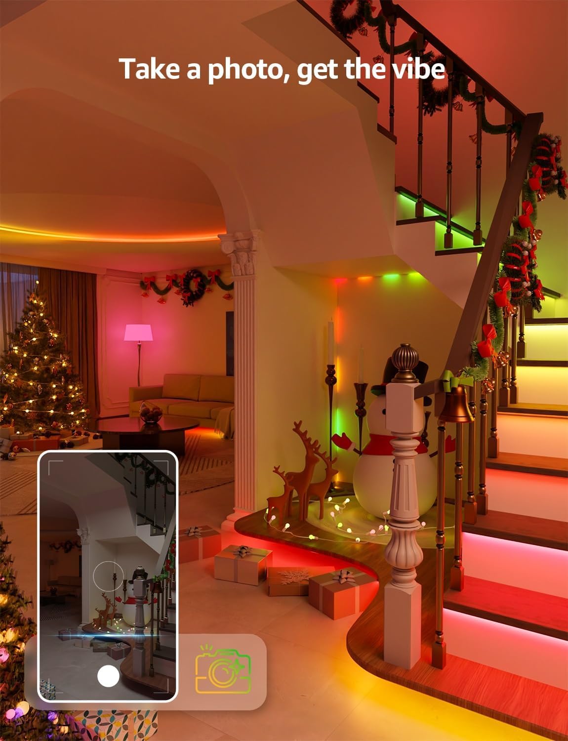 Lepro S1 LED Strips AI Smart LED Strip Lights 10M RGB Multicolour DEMO