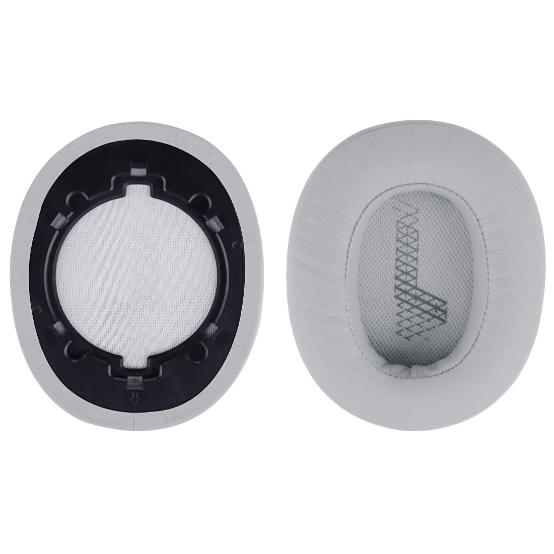 Geekria Replacement Earpads for JBL Live 500BT Headphones - Grey NEW