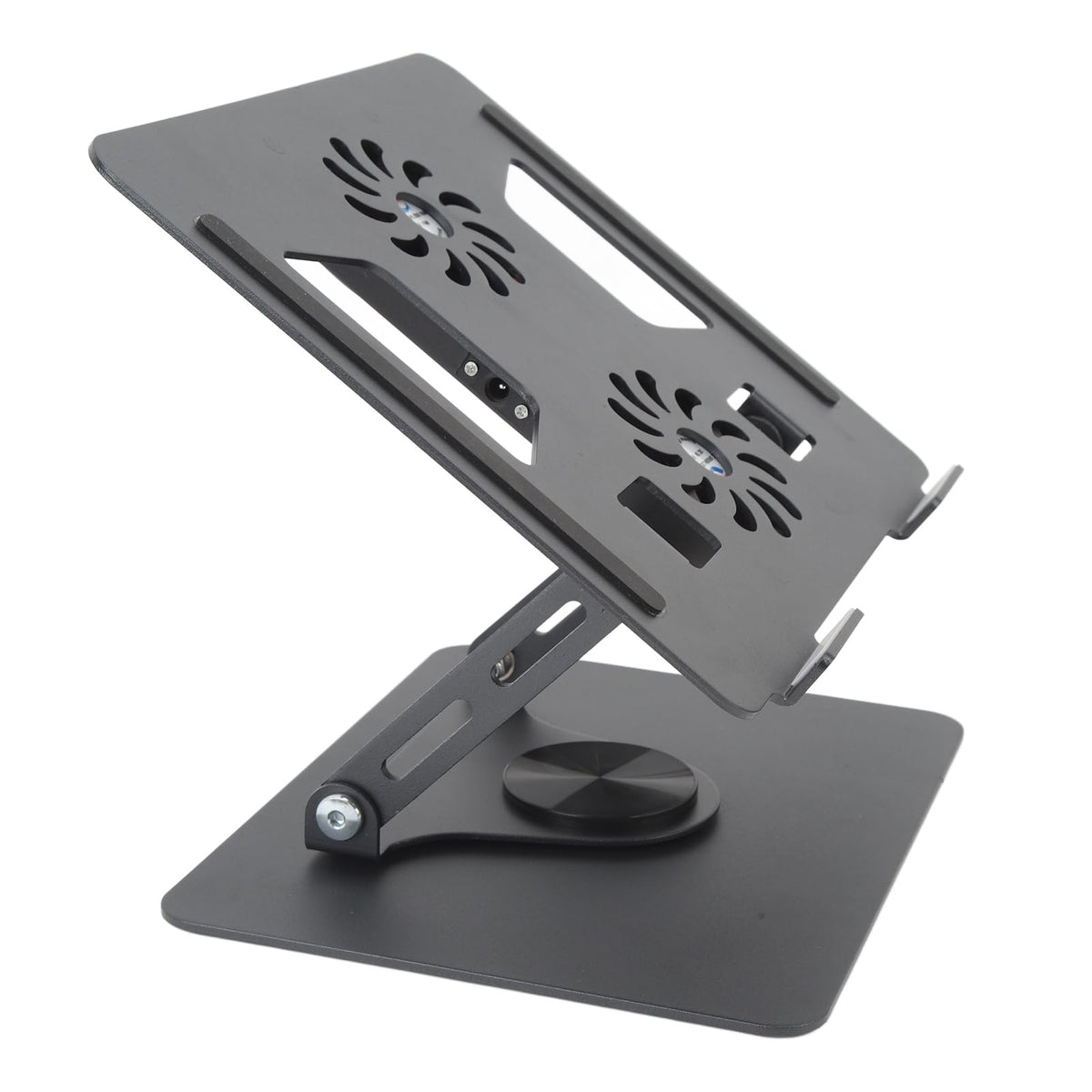 VELATEMOR Adjustable Stands Laptop Stand with Cooling Fan - Black NEW